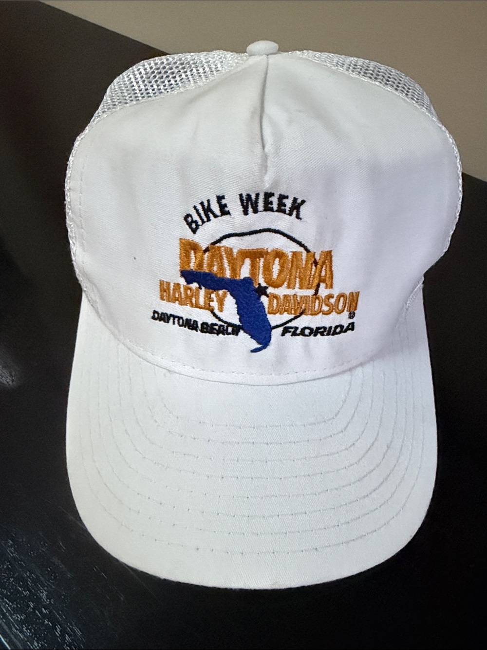 Vintage Harley Davidson Bike Week Trucker Hat